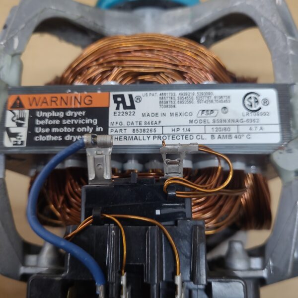Kenmore Dryer Motor 8538262 - Image 4