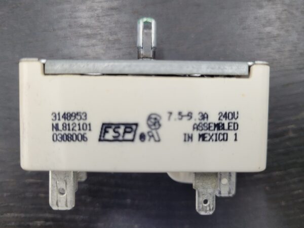Whirlpool Range Burner Infinite Control Switch 3148953 PS336886 AP3029710