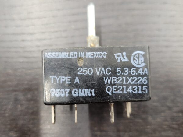 GE Range Oven Burner Infinite Switch WB21X226 WB21X36771 Qe214315 Type A