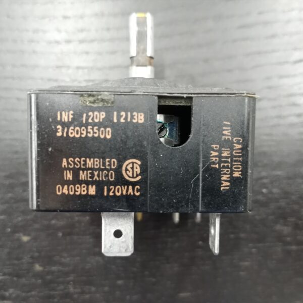 Frigidaire Range Warming Drawer Control Switch 316095500 - Image 5