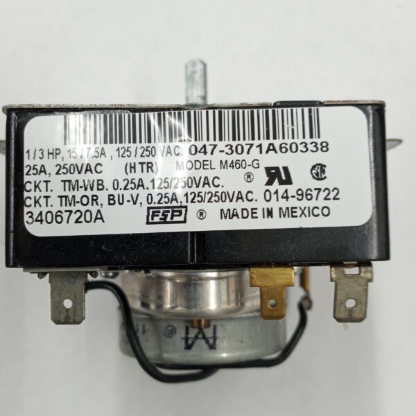 Whirlpool Dryer Timer WP3406720 - Image 3