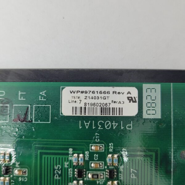 Whirlpool Oven TouchPad  9761566 WP9761566 - Image 3