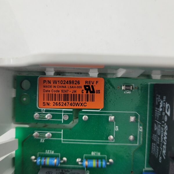 Whirlpool Dryer Control Board W10249826 - Image 4