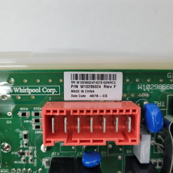 Whirlpool Washer Main Control Board W10296024 - Image 2