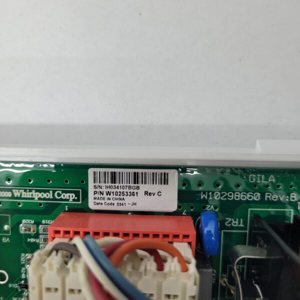 Whirlpool Washer Control Board W10253361 - Image 2
