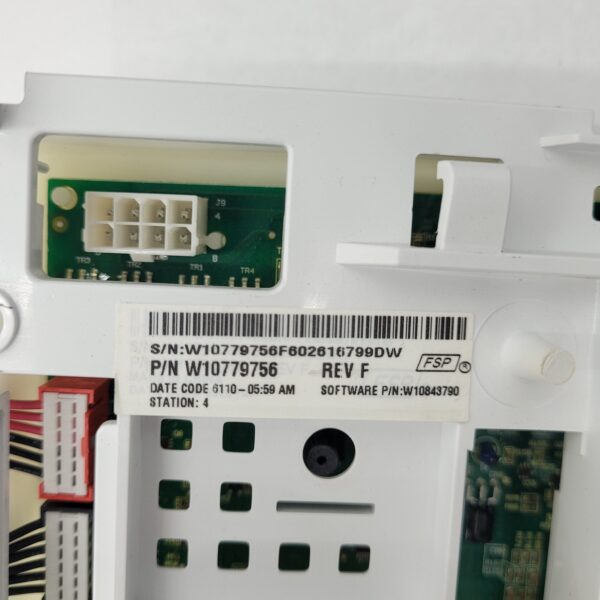 Whirlpool Washer Control Board W10720802 - Image 4