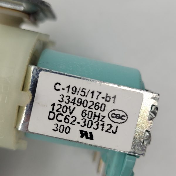 Samsung Washer Cold Water Inlet Valve  DC62-30312J - Image 2