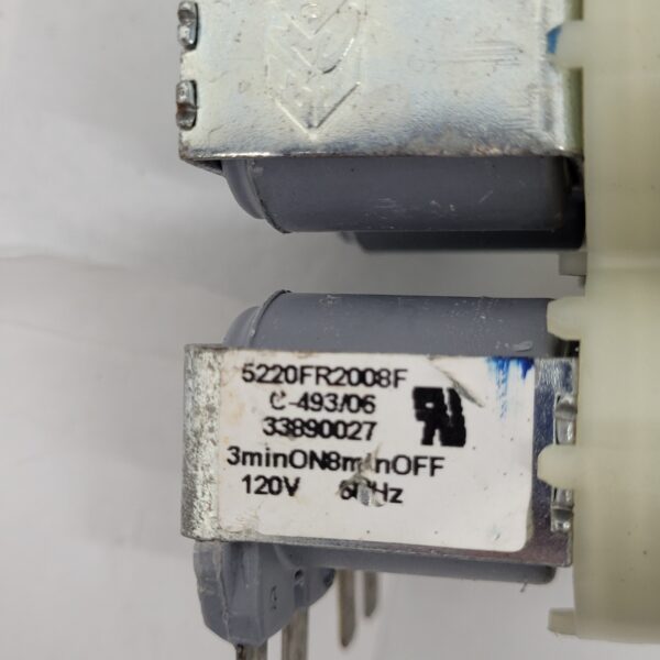 LG Front Load Washing Machine Water Inlet Valve Assembly 5220FR2008F - Image 7