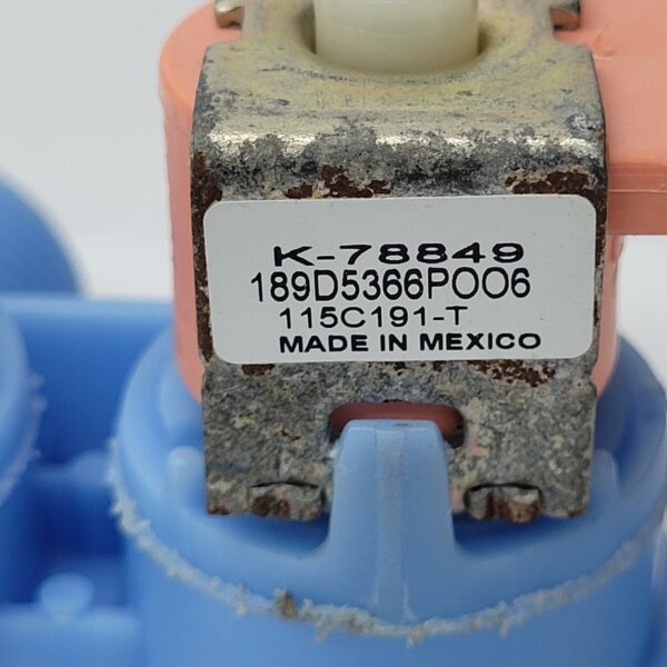 GE Washing Machine Water Inlet Valve 189D5366POO6 - Image 5