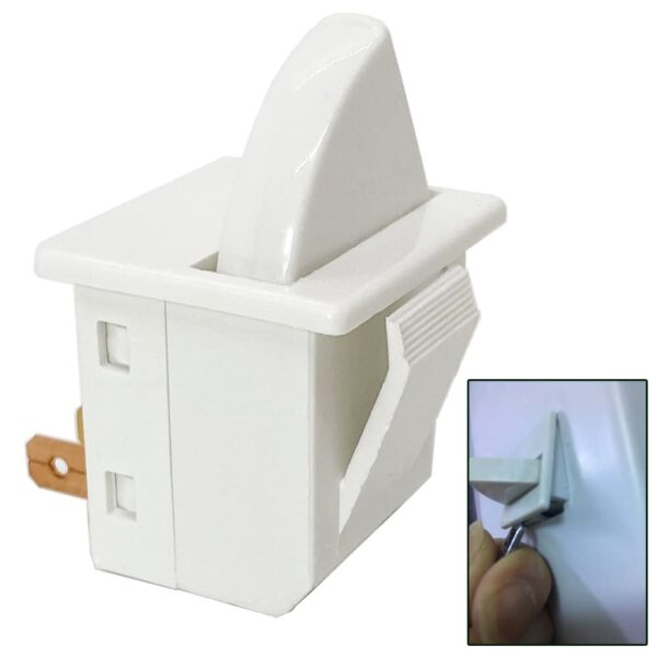 2Pcs Refrigerator Door Light Switch 2 Feet NC - Image 7