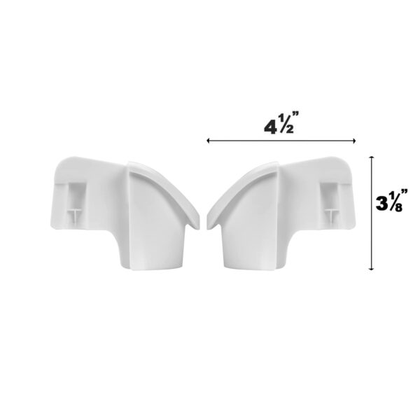 240534901 (2pack) Door Shelf Rack Bar Compatible with Frigidaire Refrigerator Replacement Shelves Door Bin Frigidaire Replacement Parts - Image 6