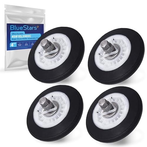 BlueStars 4-Pack 4581EL2002C Dryer Drum Roller Assembly Part for LG Kenmore - Image 2