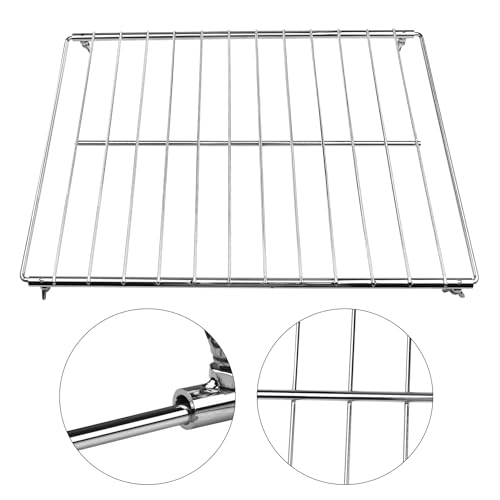 Evecad Universal Adjustable Wire Oven Rack, Extendable Baking Rack,Adjusts from 17"-30" Length, 13" Width, Chrome Telescopic Oven Cooker Shelf Rack For Whirlpool Frigidaire GE Kenmore Ovens, 1 Pack - Image 8