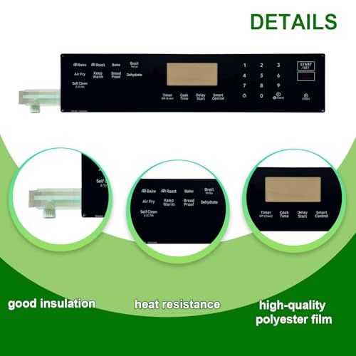 DG96-00850B Range Membrane Switch Touchpad Control Panel - Image 6