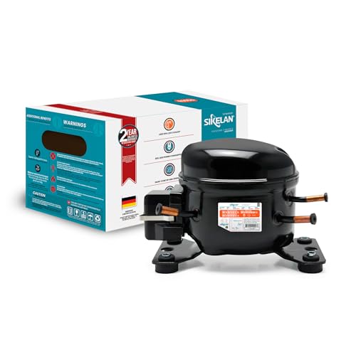 Sikelan Refrigerator Compressor 1/4 HP R600a – Quiet, Energy Efficient - Image 2