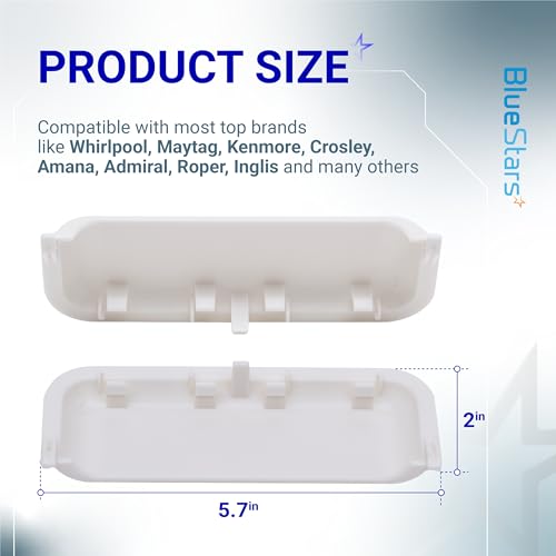 W10861225 W10714516 Dryer Door Handle for Whirlpool Kenmore Maytag Dryers - Image 4