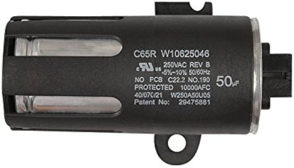 Whirlpool Washer Run Capacitor W10625046 W11395618