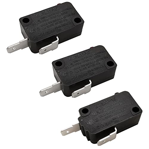 HiQltyla Microwave Door Switch Replacement, KW3AT-16 16A 125VAC, 2NO+1NC - Image 2