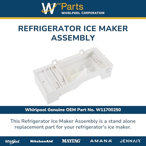 Whirlpool W11700250 Genuine OEM Refrigerator Ice Maker Assembly Replacement Part - Replaces W11546935 and W11633658 - Image 4