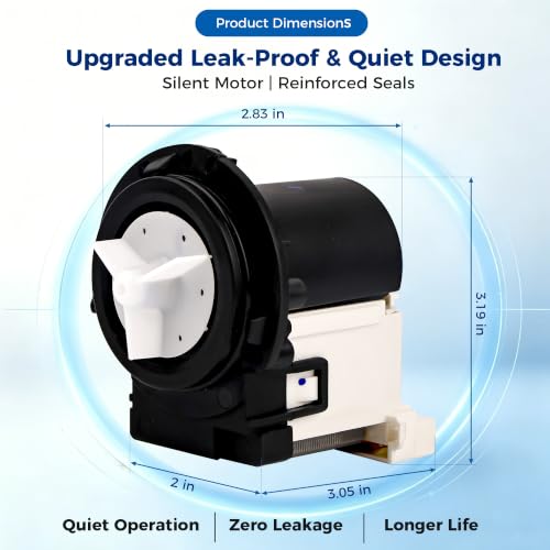 OEM 4681EA2001T Washer Drain Pump for LG - Image 4