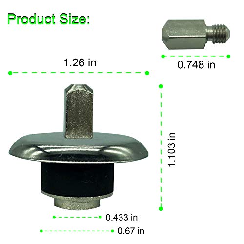 DTAIR Blender Coupling Stud Slinger Pin Kit Replacement for Oster Osterizer Blenders (Pack of 2) - Image 5