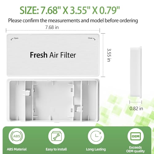ADQ75493301 Refrigerator Air Filter Cover Replacement - Image 4