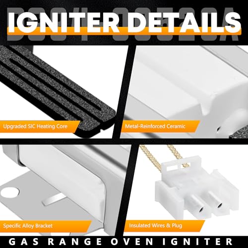 DG94-00520A Oven Igniter for Samsung NX58H5600SS NX60A6511SS NX58H9500WS - Image 8
