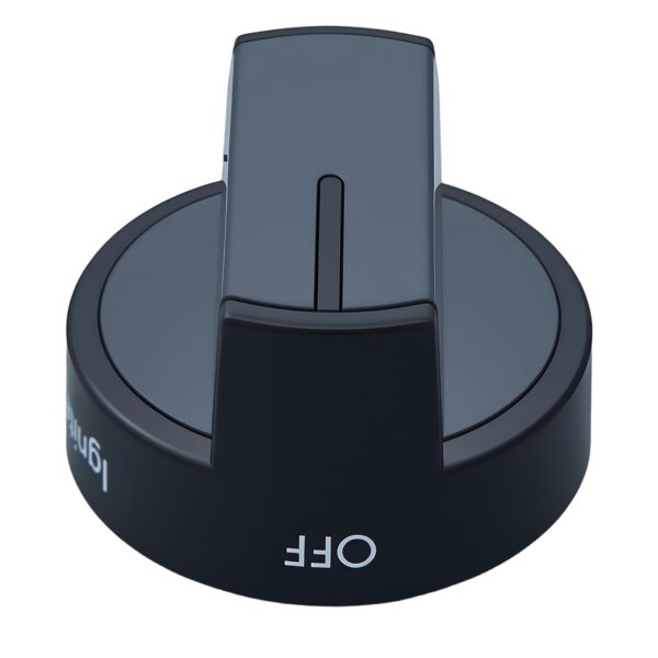 atgestore Upgraded W10339442 Stove Knobs Replacement for Whirlpool Stove Parts WPW10339442 Burner Knob WFG320M0BW2 WFG505M0BS0 Whirlpool Gas Range Parts Oven Cooktop Burner Control Knobs Black - Image 7