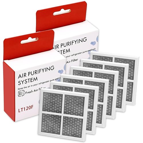 6 Pack LT120F Refrigerator Air Filter Replacement for LG Kenmore 9918 - Image 2