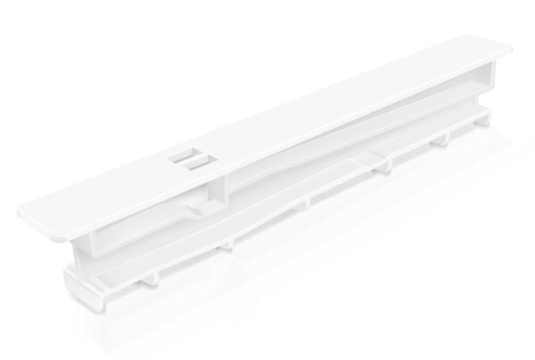 [Upgraded] WPW10671238 Refrigerator Crisper Drawer Center Slide Rail fit for Kenmore/Amana/Maytag/Whirlpool/Kitchenaid Refrigerators, Replace W10671238, 12530701, 12530701N, 67001057, 12.95″ Long