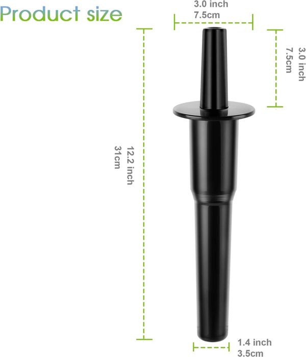 Blender Replacement Part Tamper Tool Compatible with Vitamix Classic Standard 64oz Containers - Image 5