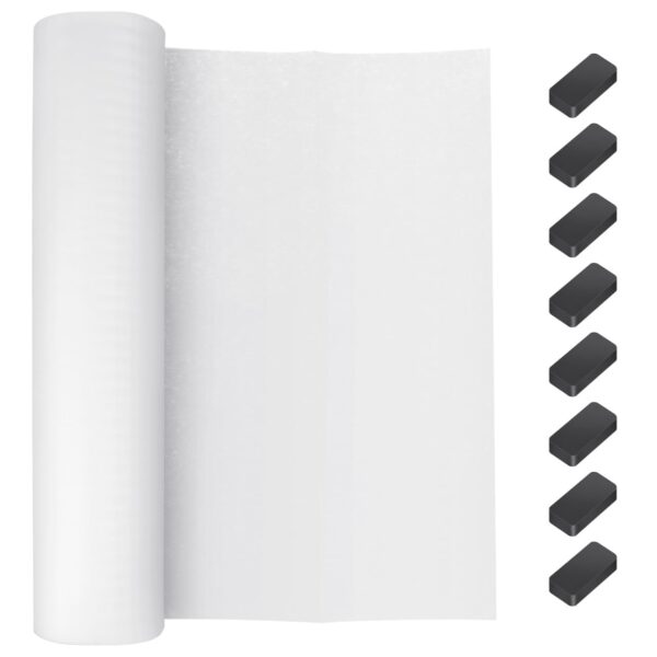 Range Hood Filters Sheets Nonwoven Fabric Grease Filter Replacement Anti Oil Filter Paper Oil Proof Sticker Anti Oil Papers for White 10m (1)
