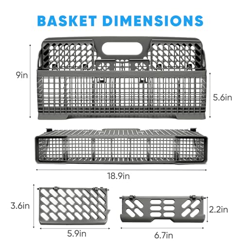 Universal Dishwasher Silverware Basket Replacement WP8562043 8531233 - Image 4