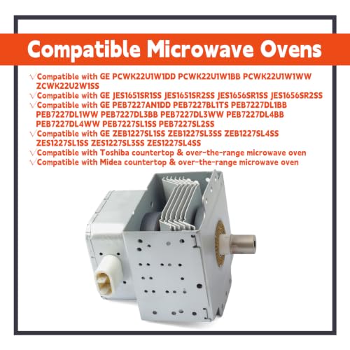 Mhrxusd WB27X41826 Microwave Magnetron Compatible with GE Microwave Ovens - Image 8