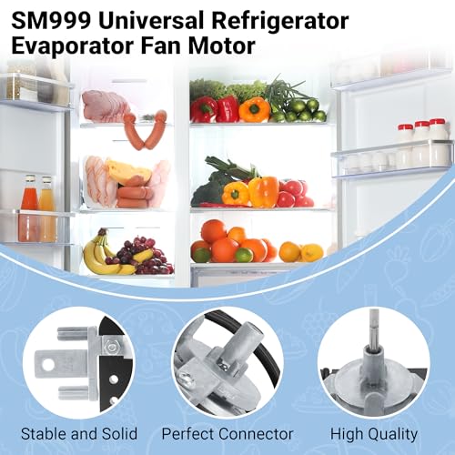 AMI PARTS SM999 Universal Refrigerator Evaporator Fan Motor - Image 5