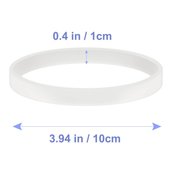 6 PCS Rubber Gaskets 10cm Sealing Gaskets White O-Ring Replacement Parts for Ninja Blender BL480 BL680 BL910 CT680 - Image 7