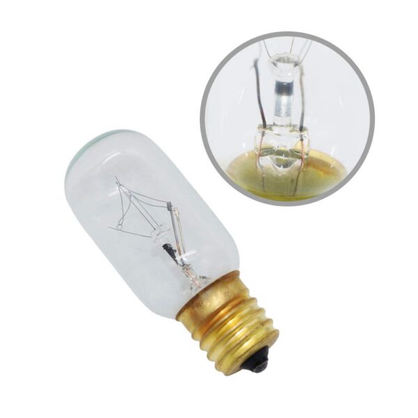 AMI PARTS WB36X10003 Bulb 40w 130v E17 Microwave Light Replacement Part - Image 5