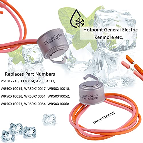 Wr51x10055 Refrigerator Defrost Kit Compatible with Ge Replaces Wr51x10030 - Image 7