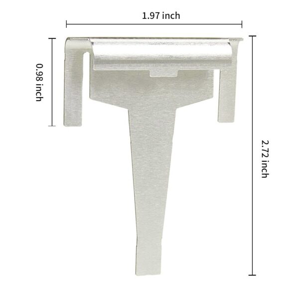[DA61-06796A Clip OEM Mania] DA61-06796A NEW OEM Produced for SAM-SUNG Refrigerator Drain Clip Evaporator Replacement Part - Replaces AP5579885 2683162 PS4145120 - Image 6