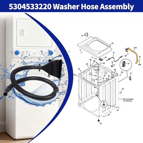 5304533220 Washer Fill Hose Compatible with Frigidaire - Image 8