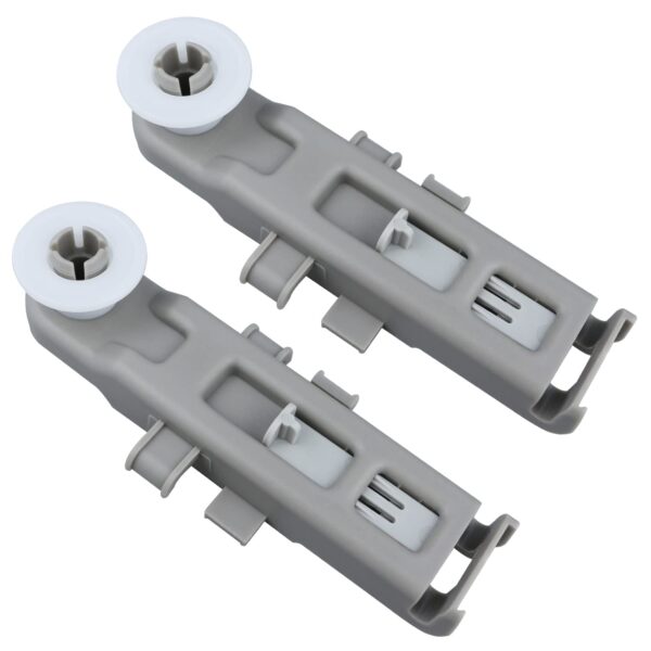 2 pcs W10888592 Dishwasher Upper Rack Wheel Top Replacement Part Compatible with Whirlpool Kenmore Maytag Dishwashers Upper Dishrack Roller Assembly- Replaces WP8575281 PS11769236 8575281 - Image 8