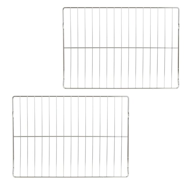 WB48T10063 Oven Rack Replacement for GE, General Electric & Hotpoint Range – 24" x 17" (2-Pack), Compatible with AP4538468, PS2577619, 1550790, AH2577619, EA2577619
