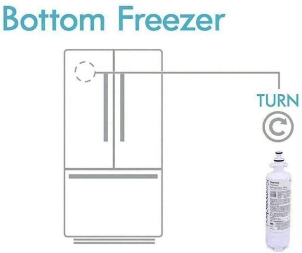 9690 Refrigerator Water Filter,Compatible for kenmore 9690,46-9690,469690 Refrigerator Water Filter white (2-Pack)…