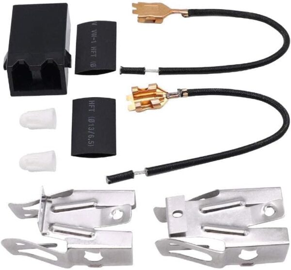4-Pack Upgraded 330031 Range Burner Receptacle Kit by Romalon Replacement Parts for Whirl-pool, May-tag, Ken-more Range/Stove Replaces 814399, 5303935058, 5301167733 - Image 3
