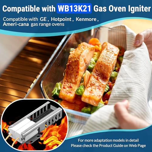 2 Pcs Gas Oven Igniter Compatible with WB13K21, IG9998, AP2020569 PS231280 - Image 8
