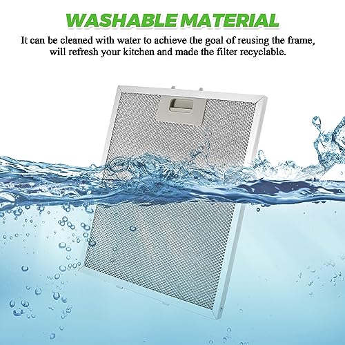 Updated W10169961A Range Hood Filter Replacement (3PCS) by Techecook, 5-Layer Aluminum Mesh Hood Grease Filter 10.5 x 12 Inch Fit for Whirlpool, Kitchen Aid, Jenn-Air Range Hoods - Image 8