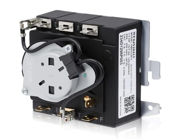 Parts Master Replacement for GE/Hotpoint Dryer Timer - WE04X20415, PS9491767, AP5805477 - Hotpoint/GE Appliance Dryer Timer - 1-Year Limited Warranty