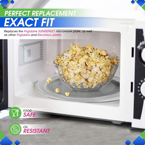 Microwave Plate Replacement 13.5 inch Fits WB39X10032 GE Microwave Turntable Plate - Exact Replacement Microwave Glass Plate For Better Reheating and Cooking - Spinning Dish Tray For Oven - Image 7
