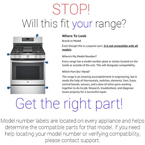 Supplying Demand 316225001 316225000 Electric Range Oven Bake Element Replacement - Image 7