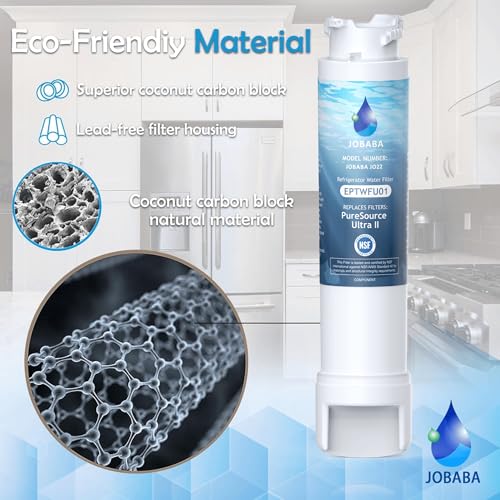 Replacement for Frigidaire EPTWFU01 Water Filter, 3 Pack - Image 8